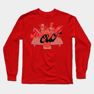 HANGOUT MUSIC Long Sleeve T-Shirt